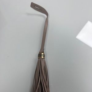 accessory tassel Yves Saint laurent taupe